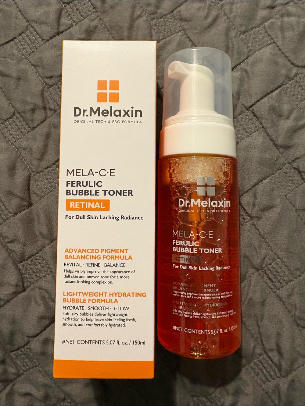 MELA-C•E Ferulic Bubble Toner Retinal - Orange